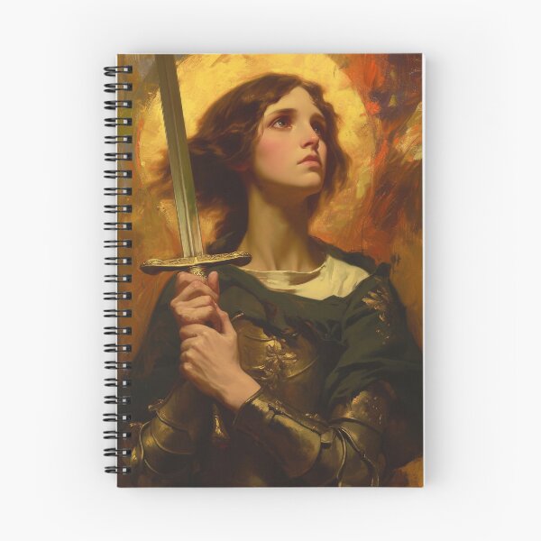 Item preview, Saint Joan of Arc Portrait designed and sold by SanctifiedSouls.
