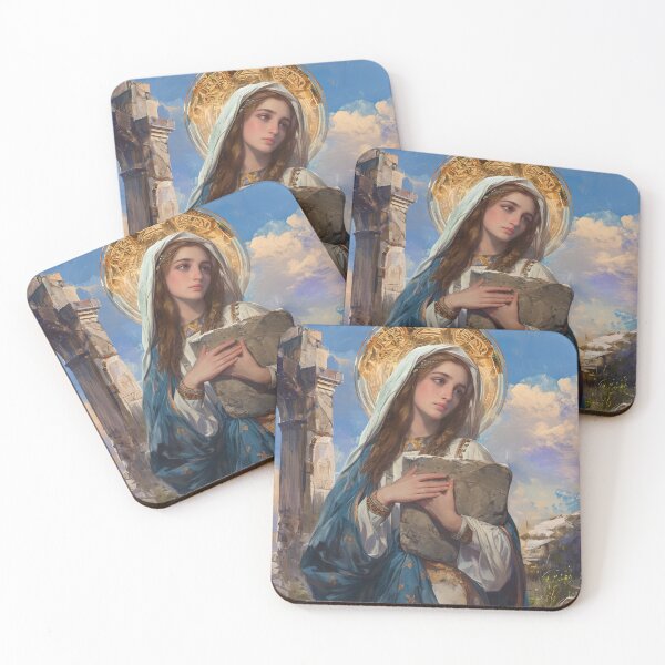 Item preview, Saint Euphrasia of Constantinople designed and sold by SanctifiedSouls.