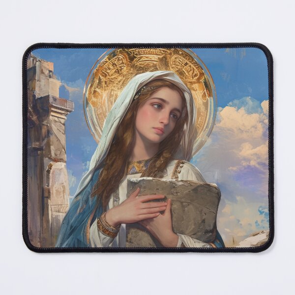 Item preview, Saint Euphrasia of Constantinople designed and sold by SanctifiedSouls.
