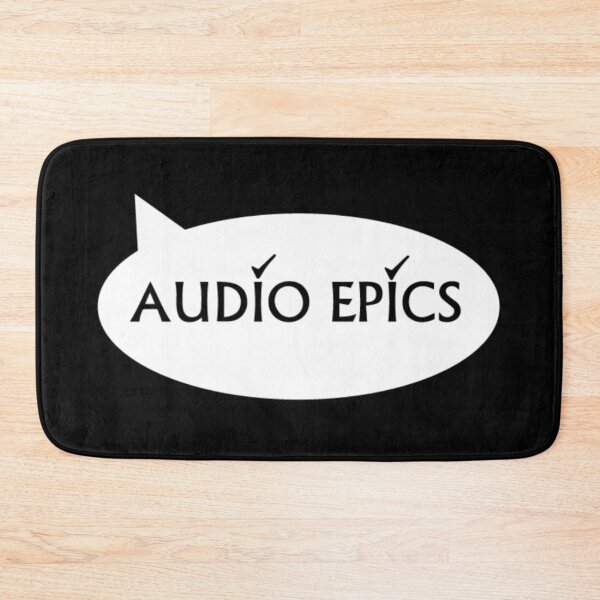 Item preview, Audio Epics White Logo designed and sold by AudioEpics.