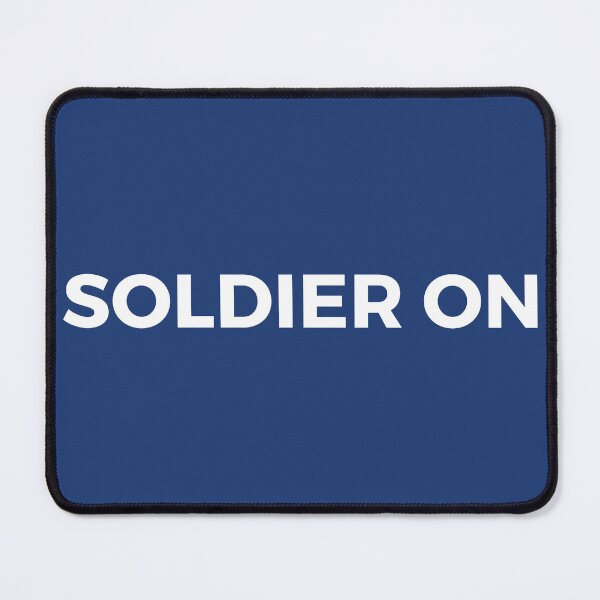 Item preview, Just Soldier On designed and sold by Neonyx2020.
