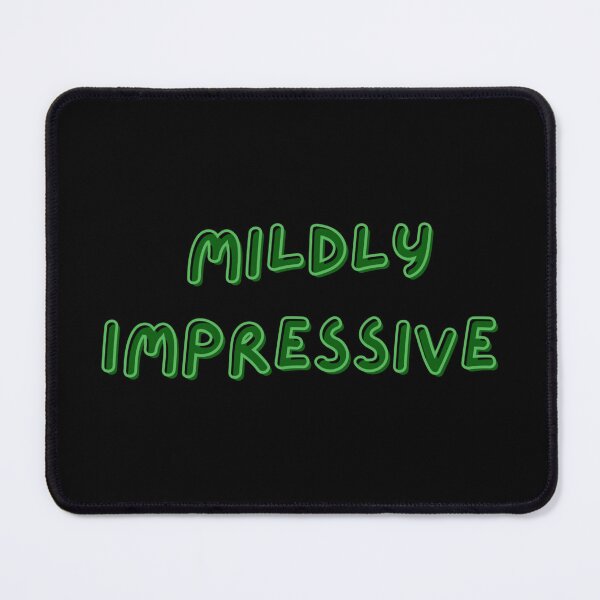 Item preview, Green Mildly Impressive designed and sold by Studio Sonder.