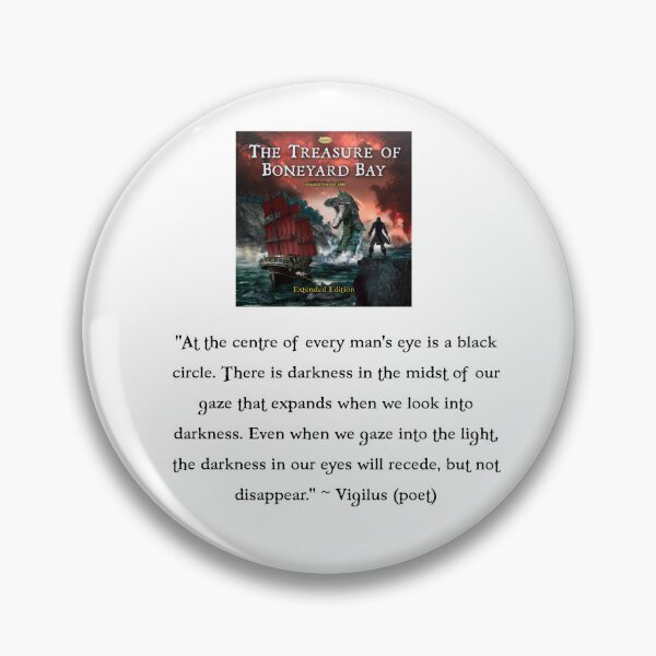 Item preview, Quote Vigilus - The Treasure of Boneyard Bay - black text designed and sold by AudioEpics.