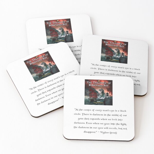 Item preview, Quote Vigilus - The Treasure of Boneyard Bay - black text designed and sold by AudioEpics.