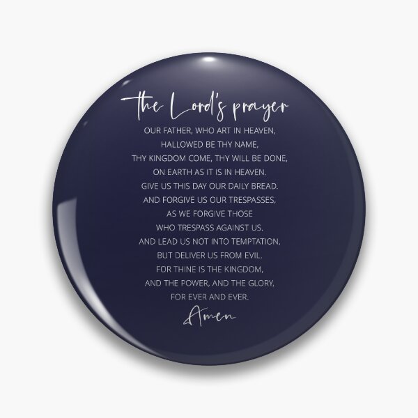 Item preview, Our Father Who Art In Heaven Hallowed Be Thy Name, The Lord's Prayer designed and sold by ArtfulZuzu.