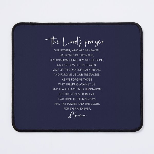 Item preview, Our Father Who Art In Heaven Hallowed Be Thy Name, The Lord's Prayer designed and sold by ArtfulZuzu.