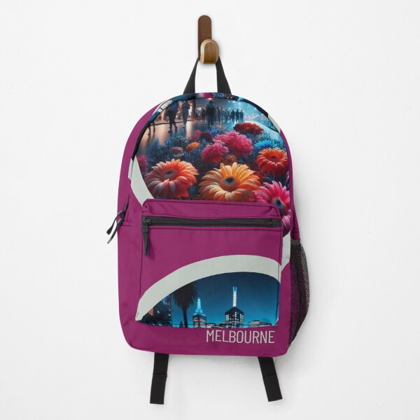 Item preview, Melbourne City in 80s Retro Style – Vintage AI Photo Design for Urban Fashion, Travel Lovers & Nostalgic City Aesthetics designed and sold by knalpot-design.