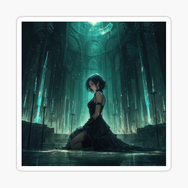 Item preview, The Silent Oath of the Bladekeeper designed and sold by oanaunciuleanu.