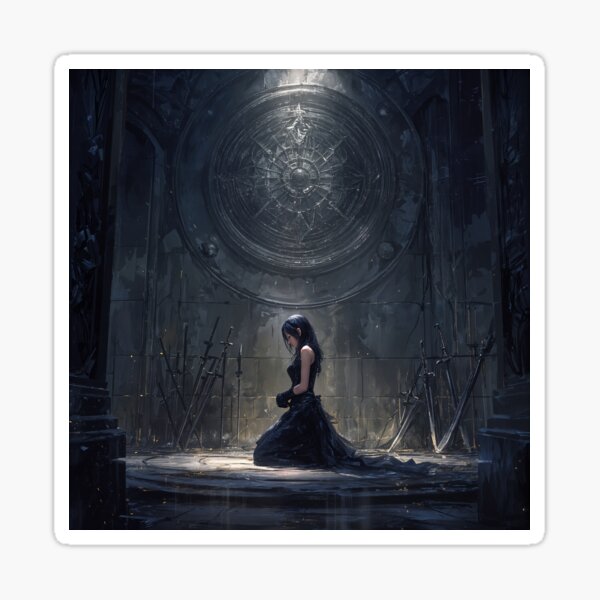 Item preview, The Silent Oath of the Bladekeeper designed and sold by oanaunciuleanu.
