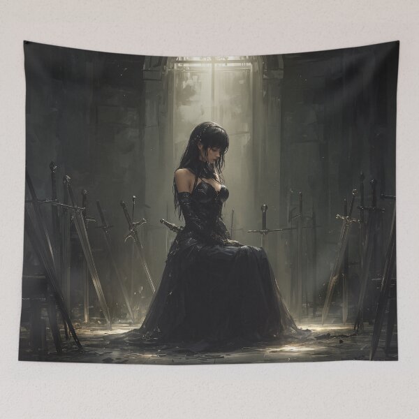 Item preview, The Silent Oath of the Bladekeeper designed and sold by oanaunciuleanu.