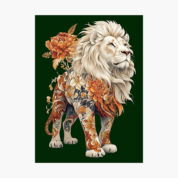 Item preview, Elegant Lion designed and sold by thesircurly.