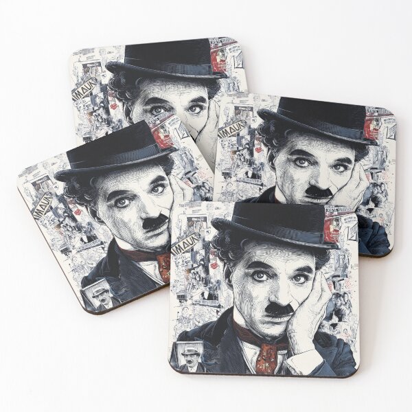 Item preview, Charlie Chaplin Vintage Collage Art designed and sold by djovan.