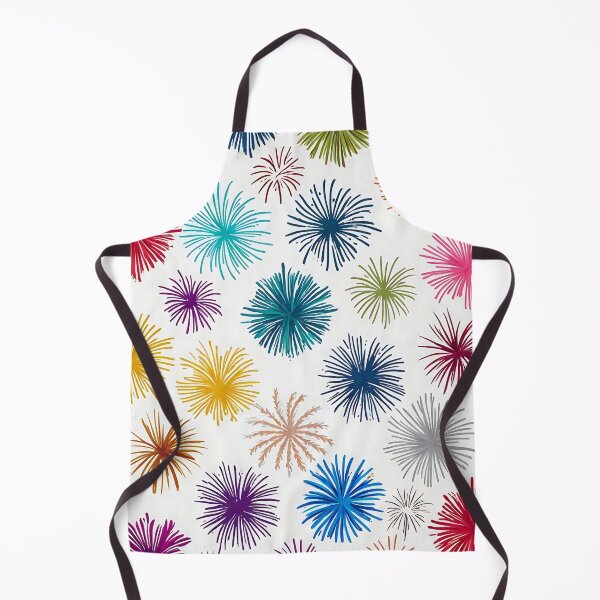 Item preview, Colorful Fireworks Watercolor Pattern – Seamless Digital Design designed and sold by Dino-Lune.