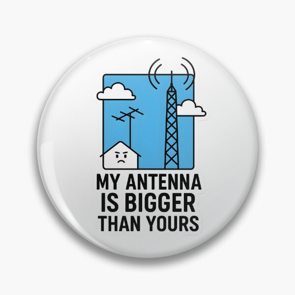 Item preview, Ham Radio - My Antenna Is Bigger Than Yours designed and sold by LoveLabDesign.