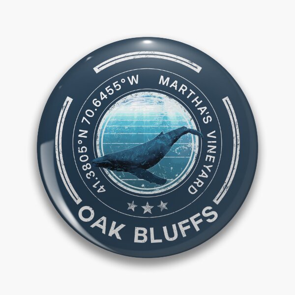 Item preview, Oak Bluffs Martha's Vineyard Whale designed and sold by IronEcho.