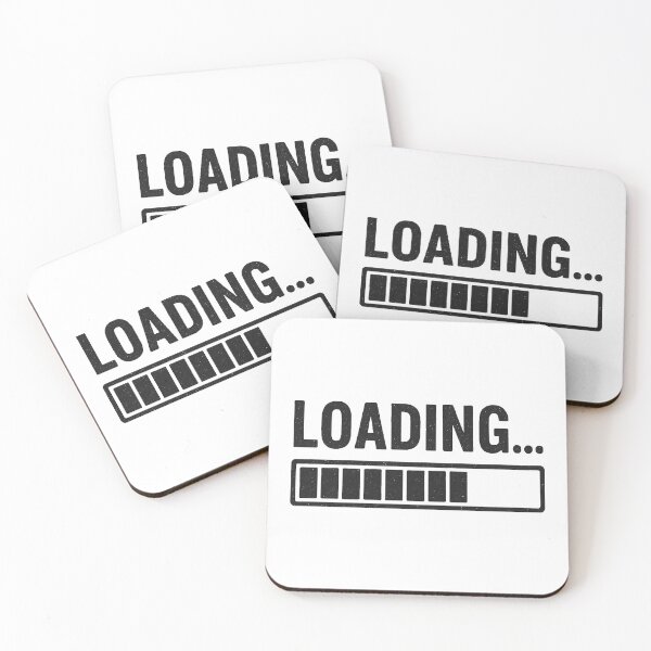 Item preview, Loading Bar Graphic – Funny Tech Progress Illustration designed and sold by Greemo03.