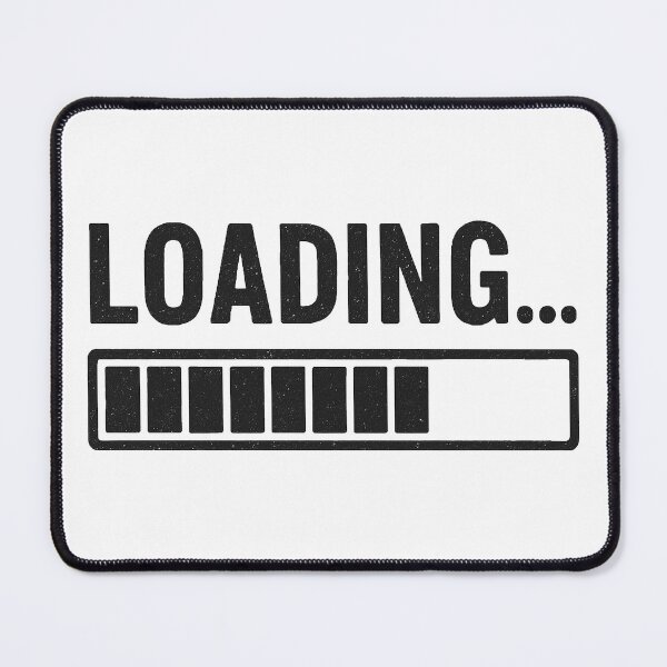 Item preview, Loading Bar Graphic – Funny Tech Progress Illustration designed and sold by Greemo03.