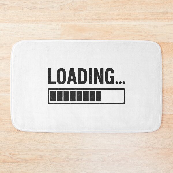 Item preview, Loading Bar Graphic – Funny Tech Progress Illustration designed and sold by Greemo03.