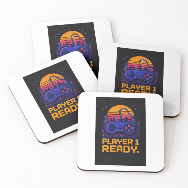 Artikelvorschau, Player One Ready – Retro Pixel Arcade Power von pixhub entworfen und verkauft von PixHub .