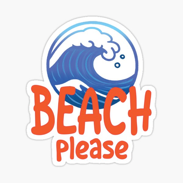Item preview, Beach Please designed and sold by AZTRELIS.