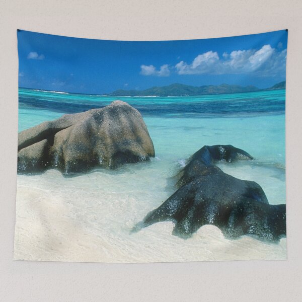 Item preview, Tropical Seychelles Island Indian Ocean Breathtaking Beach Scenic designed and sold by DEC02.
