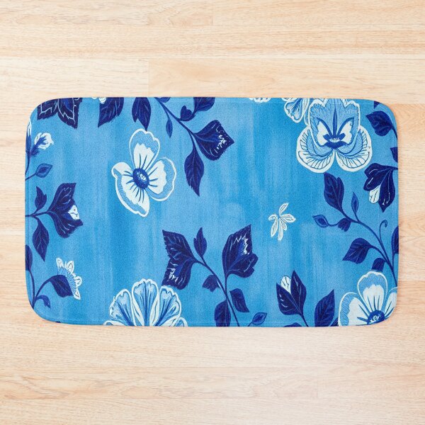 Item preview, Blue wash flowers  designed and sold by Underthesunmoon.