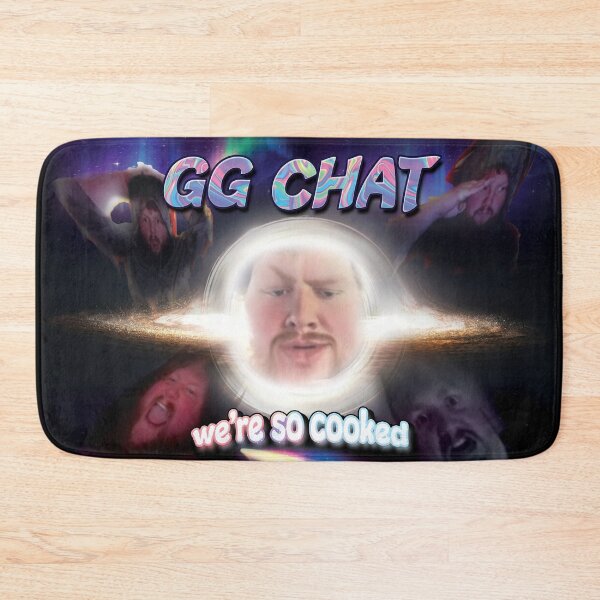 Item preview, Caseoh GG Chat We are SO Cooked Blackhole Galaxy Vibes designed and sold by Kateydraws.
