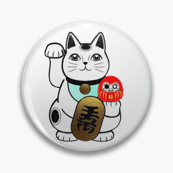 Item preview, Japanese Lucky Cat Maneki Neko Feng Shui 招き猫 Daruma Doll designed and sold by craigewmcg123.