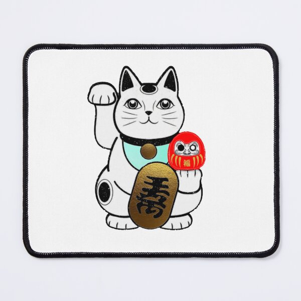 Item preview, Japanese Lucky Cat Maneki Neko Feng Shui 招き猫 Daruma Doll designed and sold by craigewmcg123.