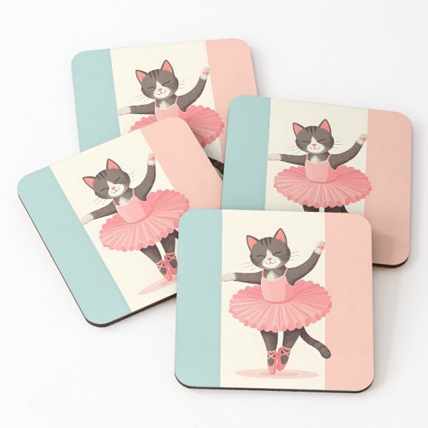 Item preview, Ballerina cat designed and sold by PrintLabStudio.