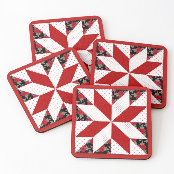 Item preview, Red Annie's Choice Quilt Block designed and sold by BHR Studio.