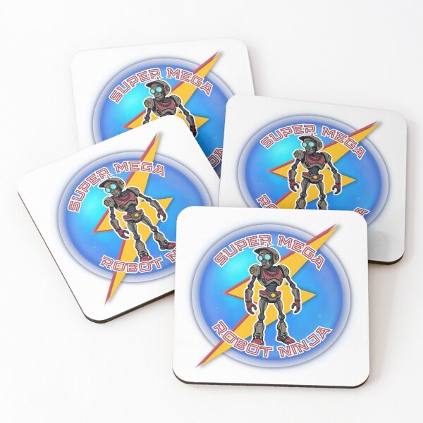 Item preview, Super Mega Robot Ninja – Retro Futuristic Hero designed and sold by UNK-Fatigues.