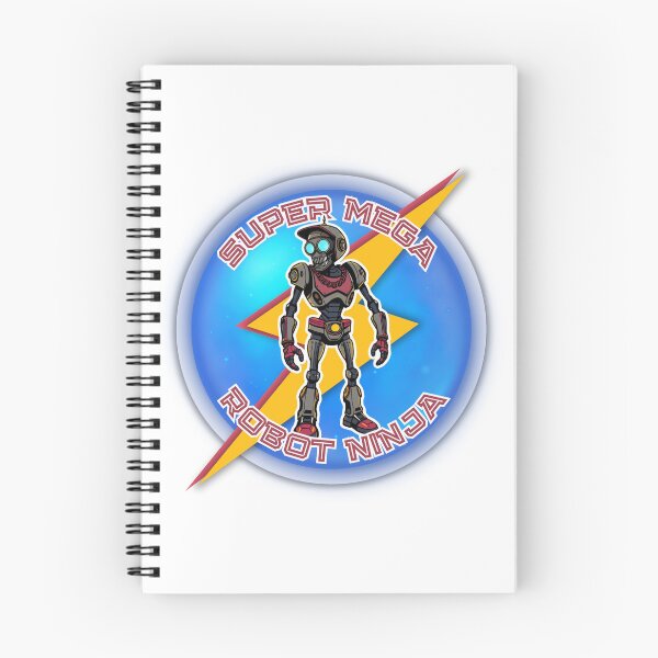 Item preview, Super Mega Robot Ninja – Retro Futuristic Hero designed and sold by UNK-Fatigues.