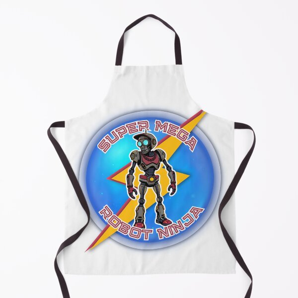 Item preview, Super Mega Robot Ninja – Retro Futuristic Hero designed and sold by UNK-Fatigues.