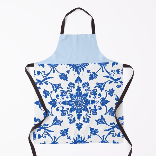 Item preview, Blue china design pattern designed and sold by Underthesunmoon.