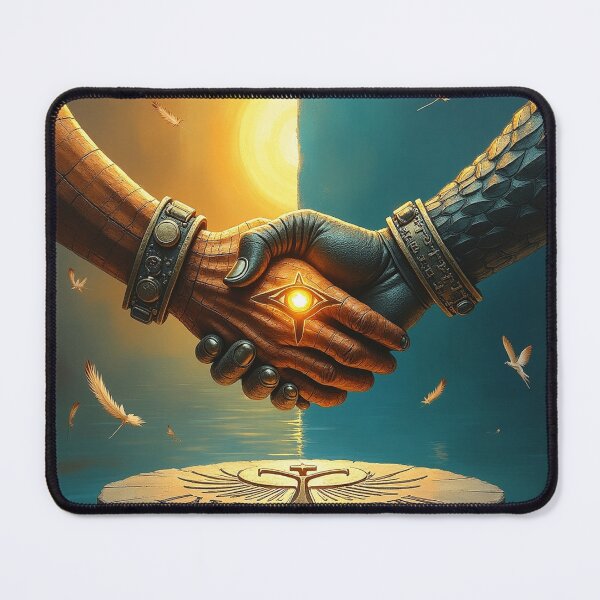 Item preview, The Mechanical Pact: Alliance between Crocodile and Sacred Machine designed and sold by VidyoeDesigns67.
