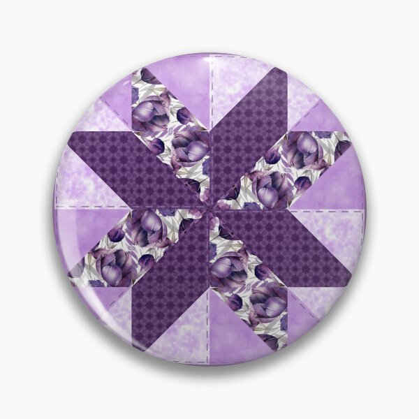 Item preview, Purple Annie's Choice Quilt Block designed and sold by BHR Studio.