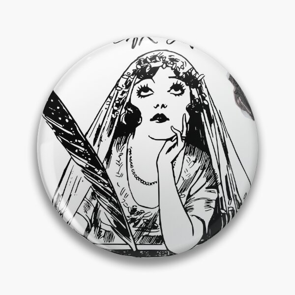 Item preview, Vintage Woman -Timeless Allure – Angelic Grace, Devilish Charm designed and sold by TheMysticNook.