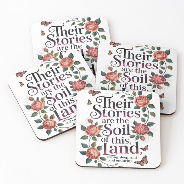 Item preview, Their Stories Are the Soil of This Land" – National Indigenous Peoples Day Quote Design designed and sold by InspiredCreatives.