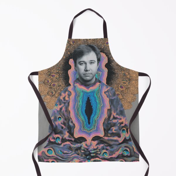 Item preview, Bill Hicks Surreal Psychedelic Aura Spiritual Poster designed and sold by Mystikos Art.