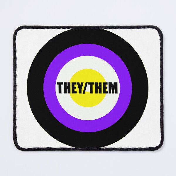 Item preview, THEY/THEM designed and sold by GreenNBlue.