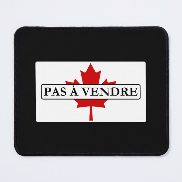 Item preview, Canada Pas á Vendre (style 2 french) Canada Not For Sale designed and sold by fetch-it-studio.