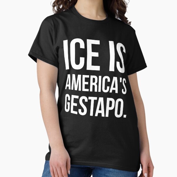 Item preview, ICE is America’s Gestapo.  designed and sold by Rachel the Artist .