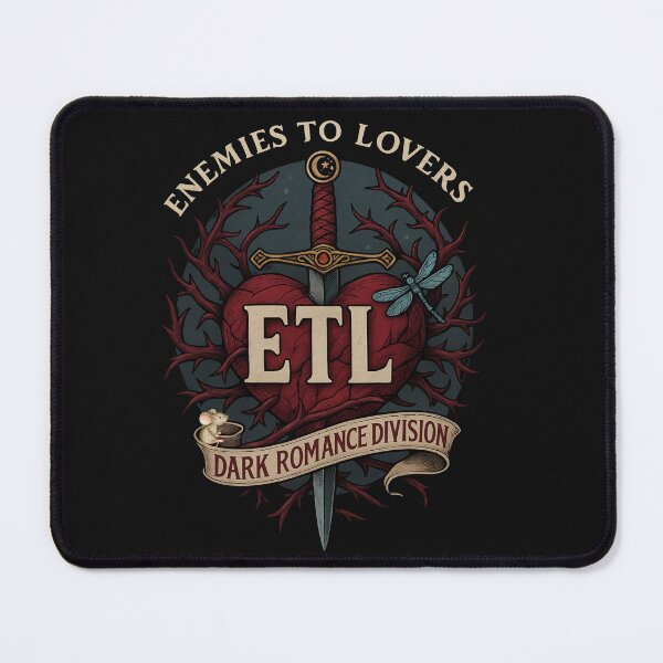 Item preview, Enemies to Lovers Dark Romance Design designed and sold by CottonandQuill.