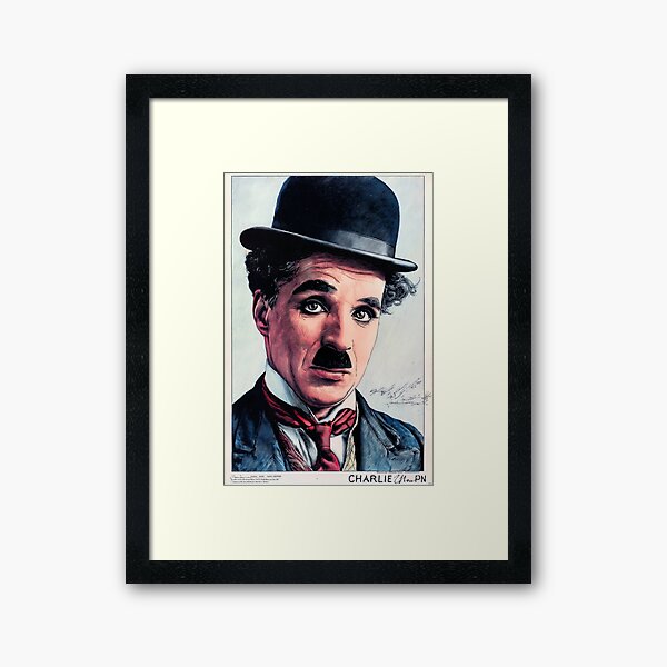Item preview, Charlie Chaplin Vintage Gravurkunst designed and sold by djovan.
