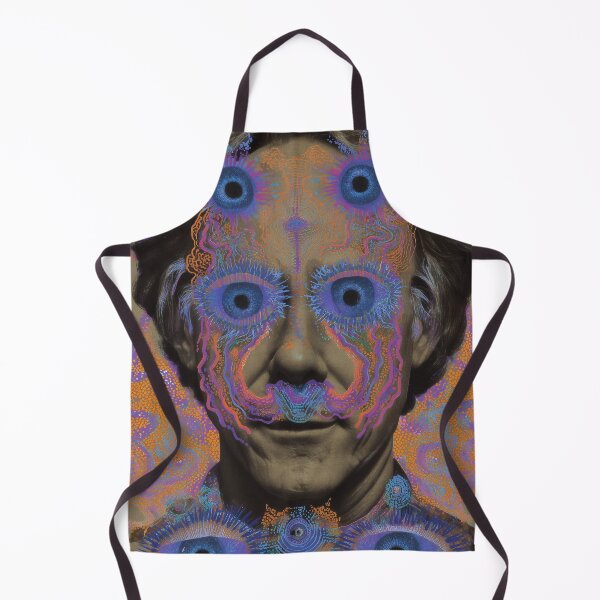 Item preview, Surreal Graham Hancock Neon Eyes – Visionary Psychedelic Abstract Poster designed and sold by Mystikos Art.