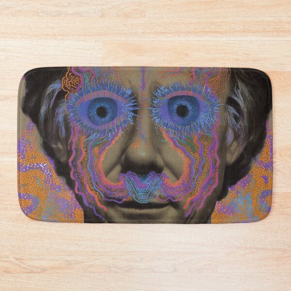 Item preview, Surreal Graham Hancock Neon Eyes – Visionary Psychedelic Abstract Poster designed and sold by Mystikos Art.