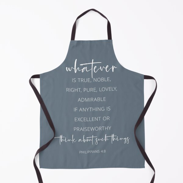 Item preview, Whatever is true, noble, right, pure, lovely, admirable, Philippians 4:8 designed and sold by ArtfulZuzu.