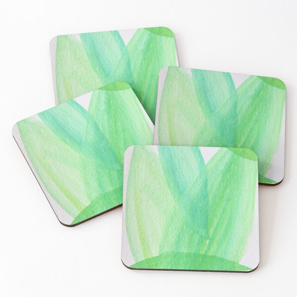 Item preview, Green Leaves | Minimalist Art | Botanical Watercolors | Plant Art designed and sold by AngelaMarieArt.