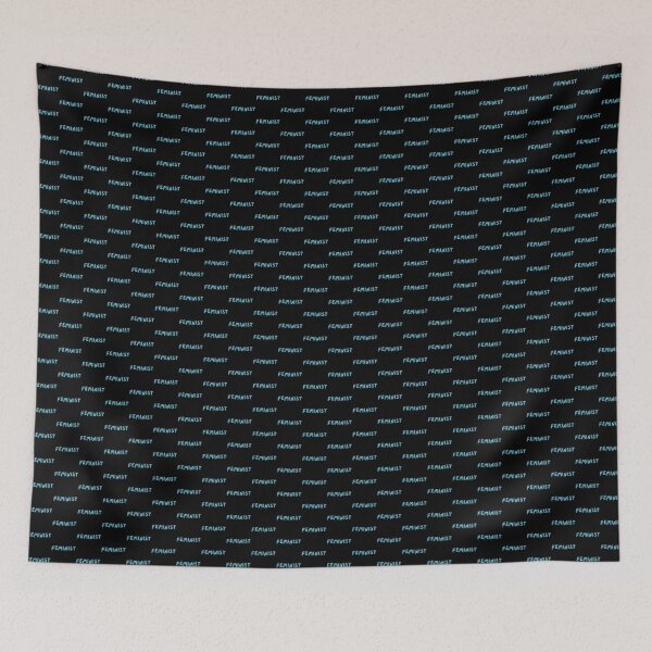 Item preview, Blue Feminist designed and sold by Studio Sonder.